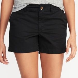 Old Navy Mid Rise Twill Everyday Shorts